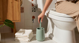 Say Goodbye To Ugly Toilet Brushes: A Cuter Way To Keep Them In Your Bathroom
