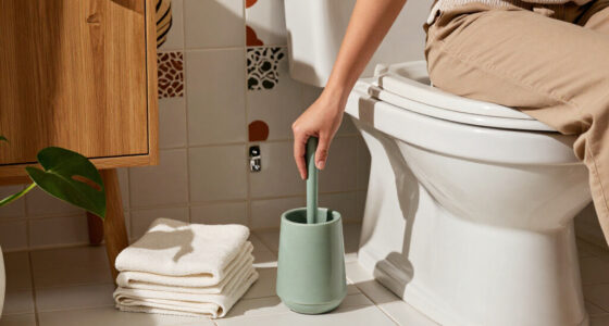 Say Goodbye To Ugly Toilet Brushes: A Cuter Way To Keep Them In Your Bathroom