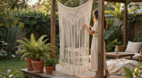Skip Traditional Fences: Add Privacy To Your Yard With This Boho-Inspired Idea