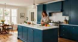 The Kitchen Color Is Shocking, But In The Best Way — How The Owners Of This 1912 Victorian House Proved Their Fearlessness