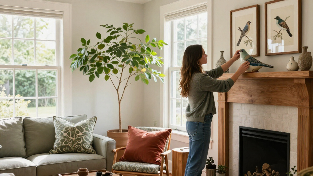 This Charming Home In New Canaan Calls Out The Homeowner's Love Of Birds